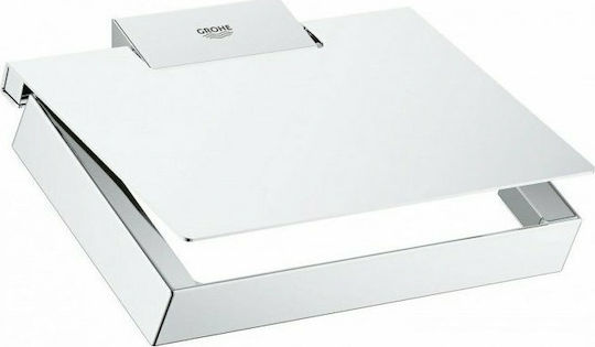 Grohe Επιτοίχια Χαρτοθήκη Selection Cube Ασημί