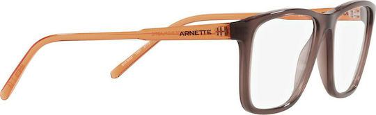 Arnette Plastic Eyeglass Frame Brown AN7201 2773