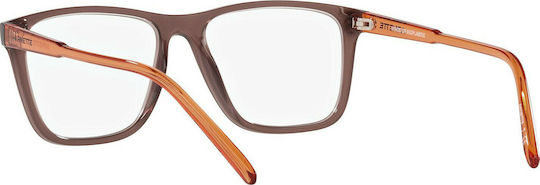 Arnette Plastic Eyeglass Frame Brown AN7201 2773