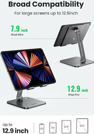 Ugreen LP134 Tablet Stand Desktop Until 11" Gray