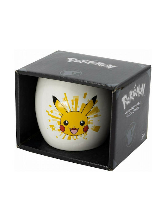 GB eye Pokemon: Pikachu Κούπα Κεραμική Λευκή 385ml