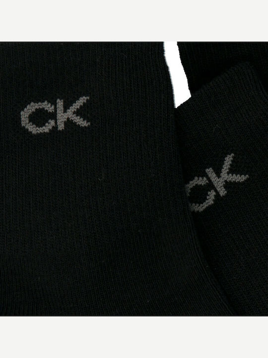 Calvin Klein Ανδρικές Μονόχρωμες Κάλτσες Μαύρες 3Pack
