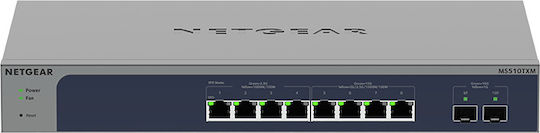 NetGear MS510TXM Managed L3 Switch with 4 Ethernet Ports and 2 SFP Ports