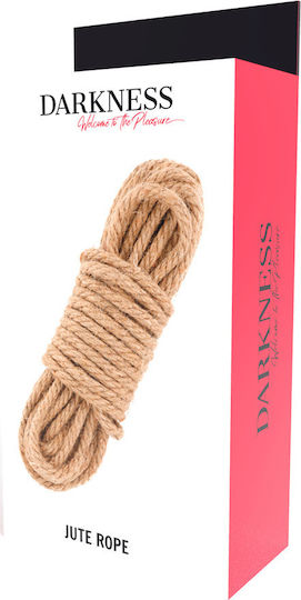 Darkness Kinbaku Linen Rope Въже за Връзване в Черен Цвят