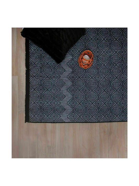 Palamaiki Dc012 Rug Rectangular with Fringes Gray with Tassels