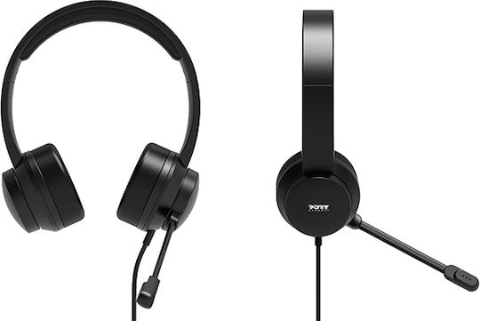 Port Designs On Ear Căști Multimedia cu microfon și conexiune USB-A 901605