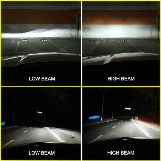Nighteye Lamps Car & Motorcycle H1 LED 6500K Cold White 72W 2pcs