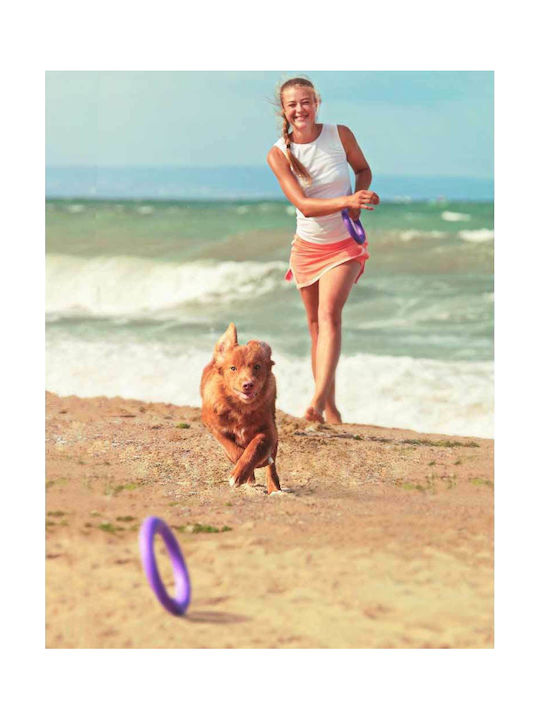 WauDog Puller Frisbee Σκύλου 12.5εκ. Μωβ