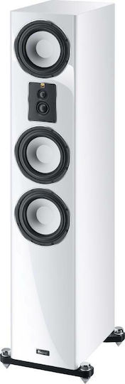Magnat Signature 707 147240 Paar Hi-Fi Lautsprecher Boden 380W 4 Anzahl von Fahrern B21xT34.5xH105.5cm. Weiß