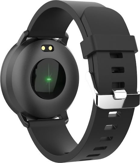 Forever ForeVive Lite SB-315 Smartwatch με Παλμογράφο (Μαύρο)