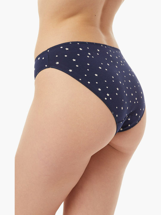 Miss Rio Women's Slip 2Pack Navy Blue/Pink