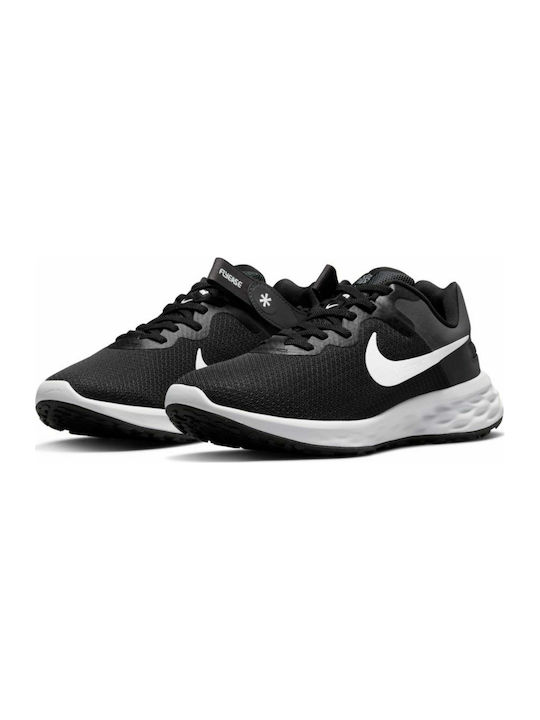 Revolution 6 FlyEase Next Nature Damen Sportschuhe Laufen Black / White / Dark Smoke Grey