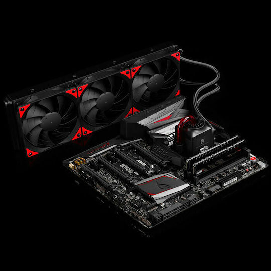 Deepcool Captain 360 EX Охлаждане AIO CPU с 3 Вентилатора 120mm и RGB Осветление