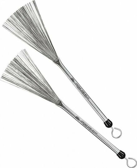 Meinl Besen Vintage Brushes in Silber Farbe