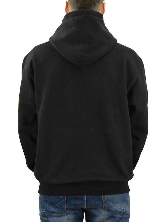 Obey Eyes Icon Men's Sweatshirt with Hood and Pockets Black