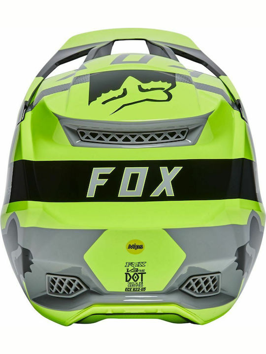 Fox V3 Rs Riet Κράνος Μηχανής Motocross DOT / ECE 22.05