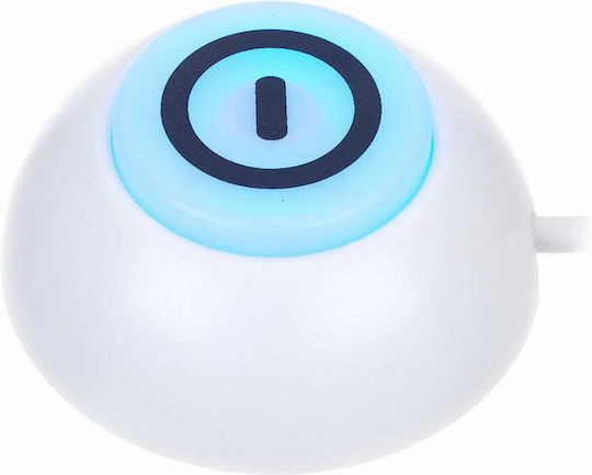 Brennenstuhl Eco Line Comfort Switch Einzelne Steckdose mit Schalter und Kabel 5m