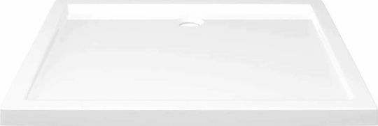 vidaXL Rectangular Acrylic Shower White 80x90x4cm