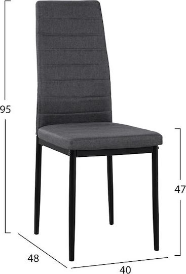 Καρέκλα Τραπεζαρίας Lady 40x48x95εκ.