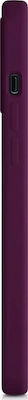 KWmobile Soft Flexible Rubber Silicone Back Cover Bordeaux Violet (iPhone 12 Pro Max)