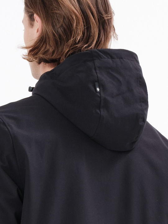 Winter Jacket Bomber Windproof Black