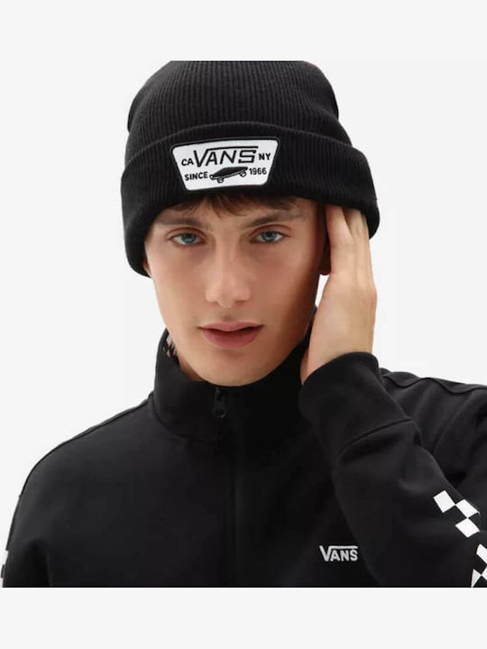 Milford Ανδρικός Beanie Σκούφος σε Μαύρο χρώμα