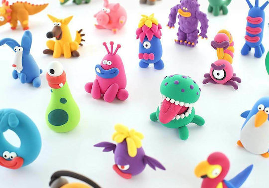 Hey Clay Claymates Извънземни Детски Глина Многоцветенς S001