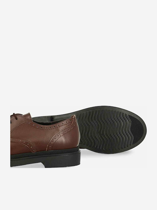 Oxfords pentru femei în Maro Culore