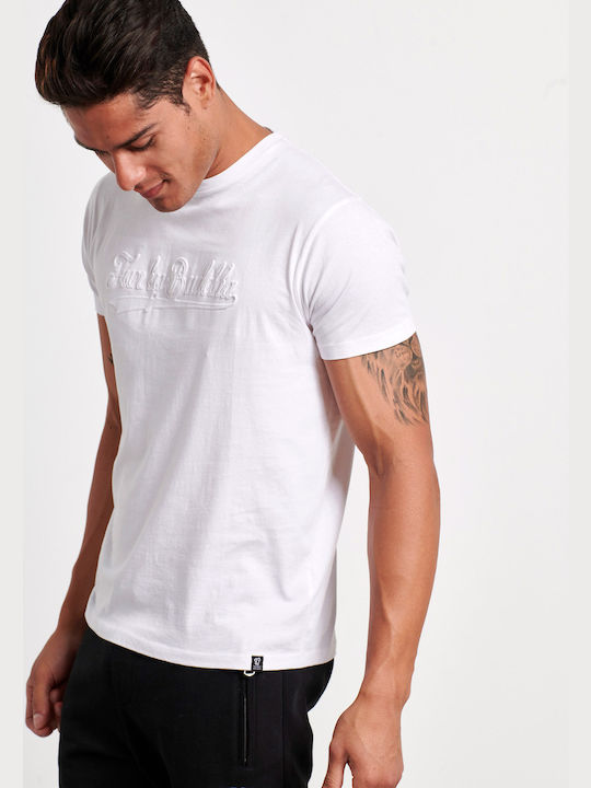 Funky Buddha Men's Short Sleeve T-shirt White