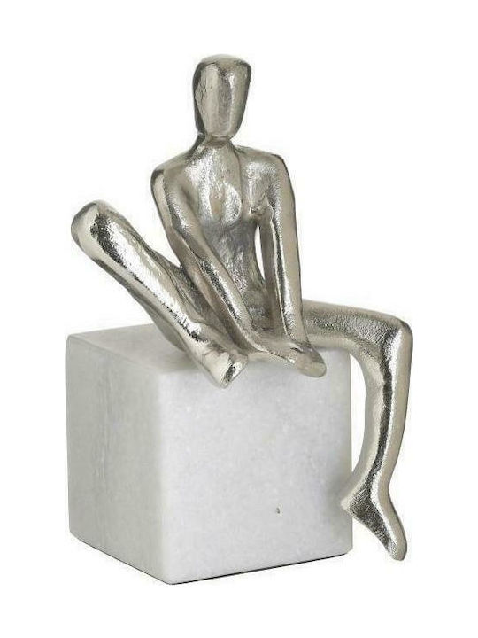 Inart Decorative Statuette made of Metal 12x11x18cm 1pcs