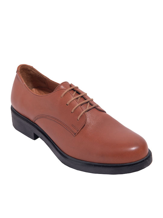 Safe Step 40212 Women's Leather Derby Shoes Tabac Brown