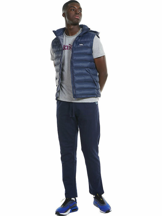 073128 Ärmellos Jacke Puffer Blau