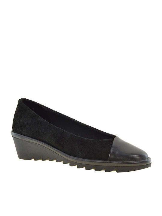 The Flexx Suede Ballerinas DW21-A206 Black