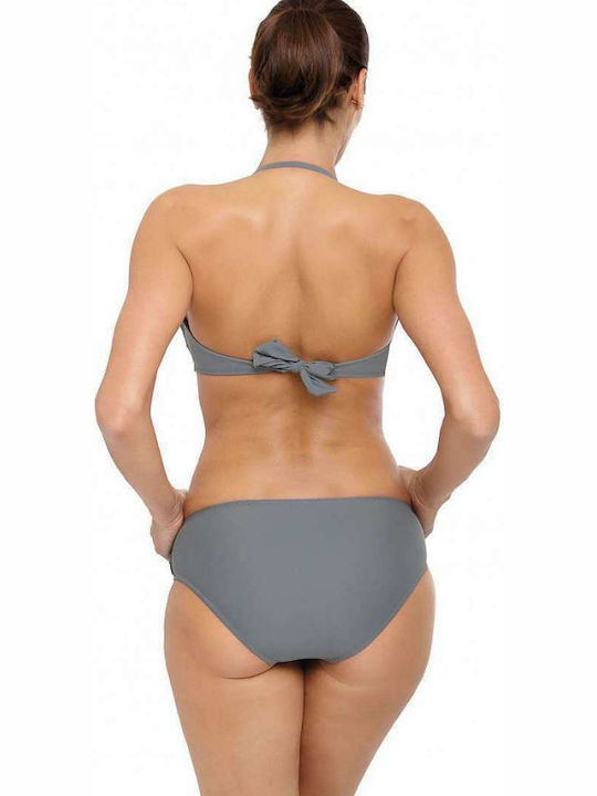 Marko Bikini Set Bra & Slip Bottom M-523 Gray 129478