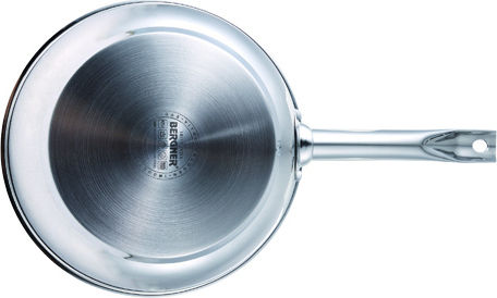Bergner Gourmet Pan made of Stainless Steel with Non-Stick Coating 24cm