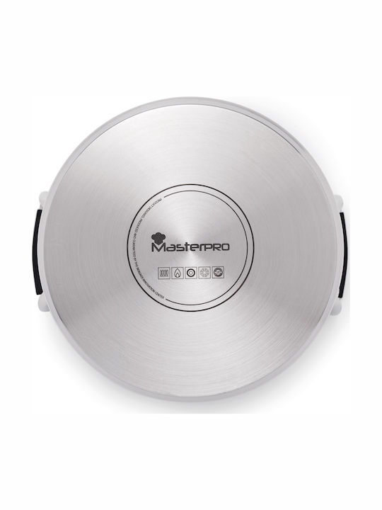 MasterPro Smart Βαθιά Ανοξείδωτη Κατσαρόλα 7.21lt / 24cm