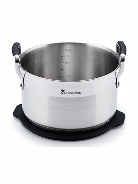 MasterPro Smart Deep Stainless Steel Pot 3.6lt / 20cm