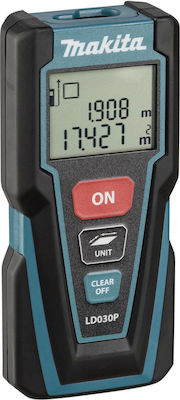 Makita Laser Distance Meter LD030P cu Capacitate de Măsurare până la 30m