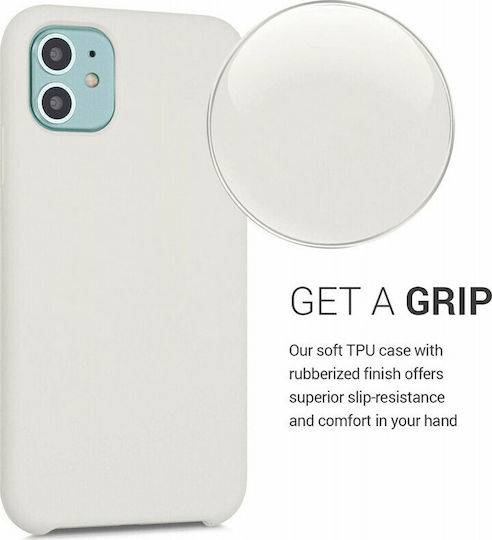 KWmobile Rubber Silicone Back Cover Cream (iPhone 11)