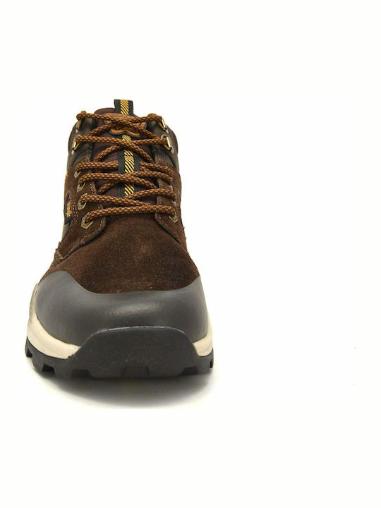 Crossy Leather Brown Men's Boots Anatomical
