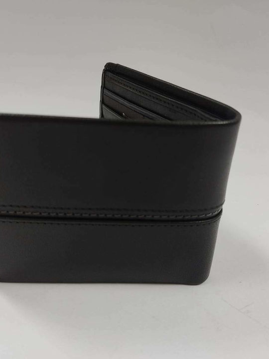 Leather Men's Wallet Classic Black