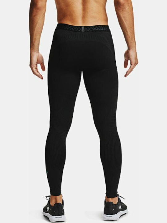 Under Armour Rush ColdGear Ανδρικό Αθλητικό Κολάν Μακρύ Μαύρο