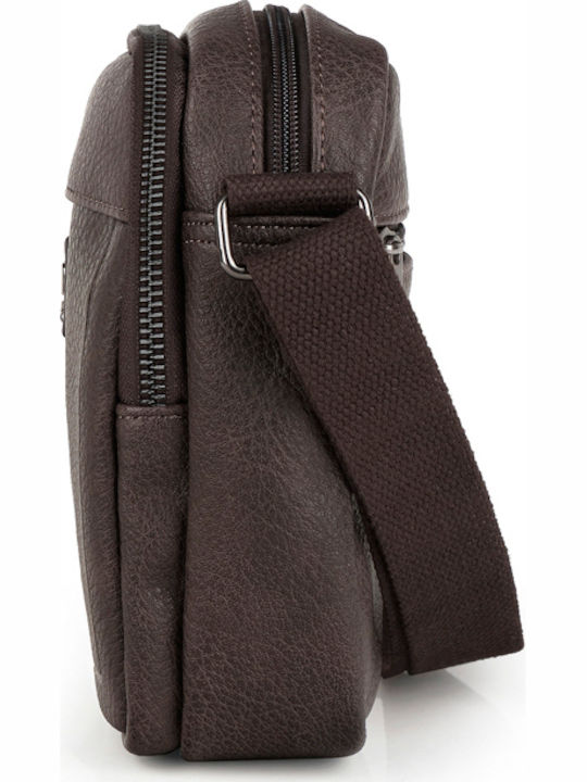 Mochila Herrentasche Schulter / Crossbody Braun