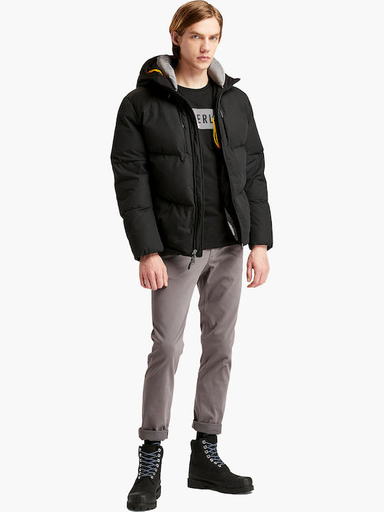 Winter Jacke Puffer Schwarz
