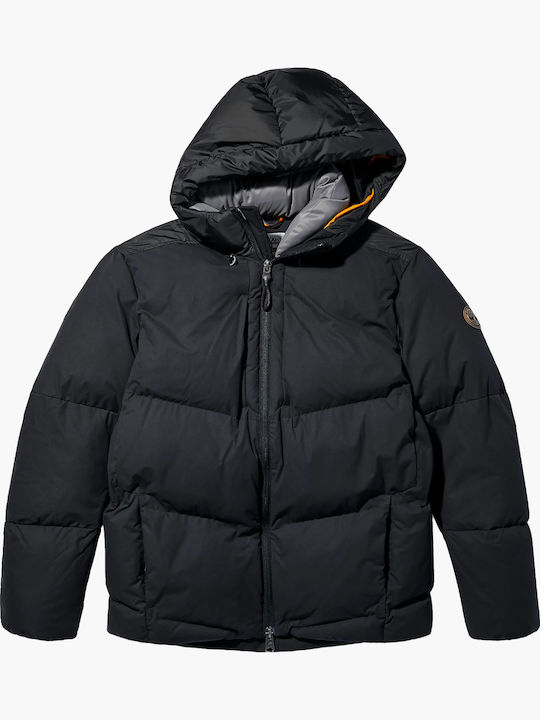 Winter Jacke Puffer Schwarz