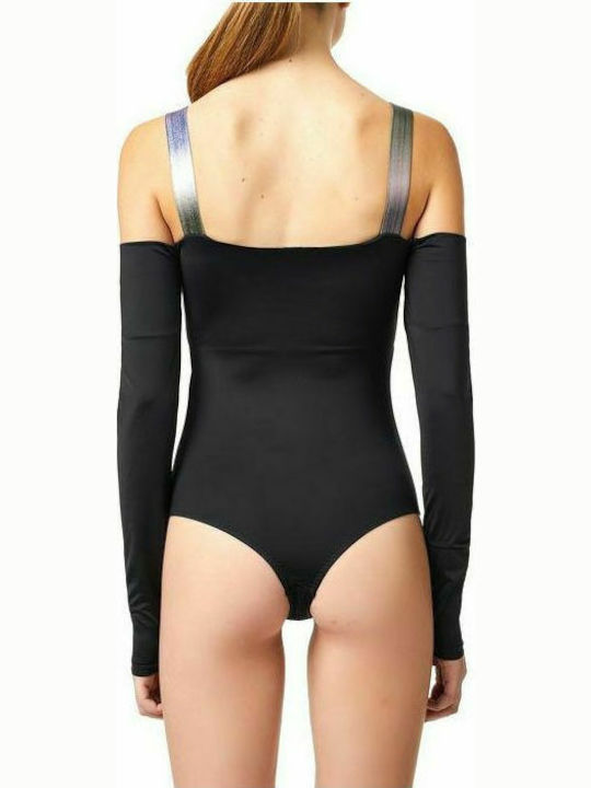 Diesel Frauen Bodysuit Schwarz