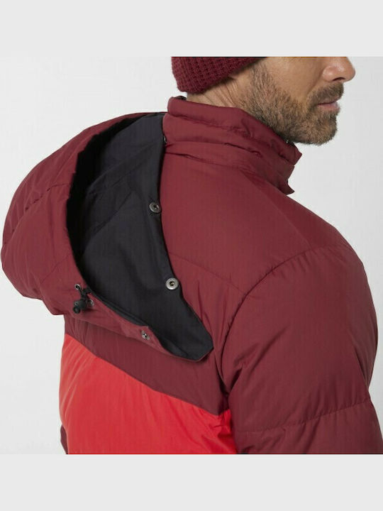 Winter Jacke Puffer Pomergranate
