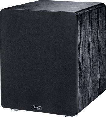Magnat Alpha RS 12 14242260 Aktiv Subwoofer mit Lautsprecher 12" 120W Schwarz