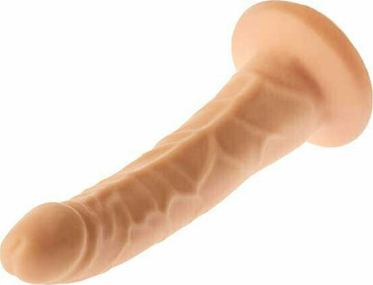 Dream Toys Mr Dixx Captain Cooper Glass Dildo with Balls and Suction Cup Flesh 21cm