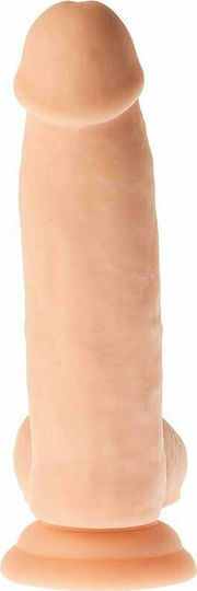 Dream Toys Mr Dixx Real Ryan Ρεαλιστικό Dildo με Όρχεις και Βεντούζα Flesh 18cm